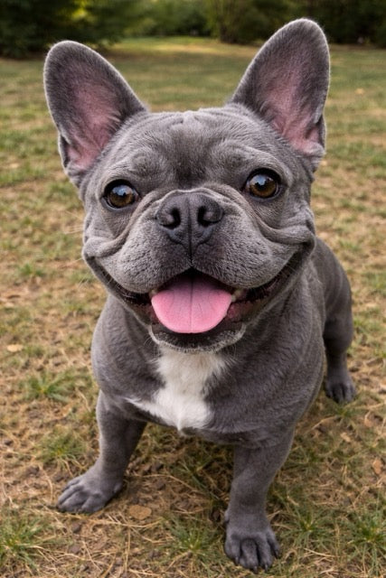 French Bulldog · Framed Canvas example pet photo